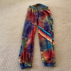 Vintage tie dye Aviator Nation Sweatpants